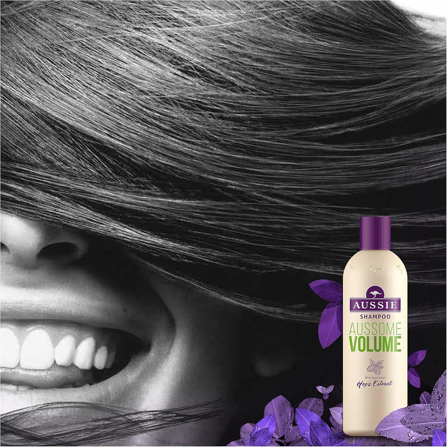 Шампунь Aussome Volume для тонких и плоских волос от Aussie, 6 x 300 мл Aussie — фото 2
