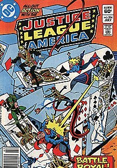 

Justice League of America (1960 series) #204 NEWSSTAND (DC Comics)