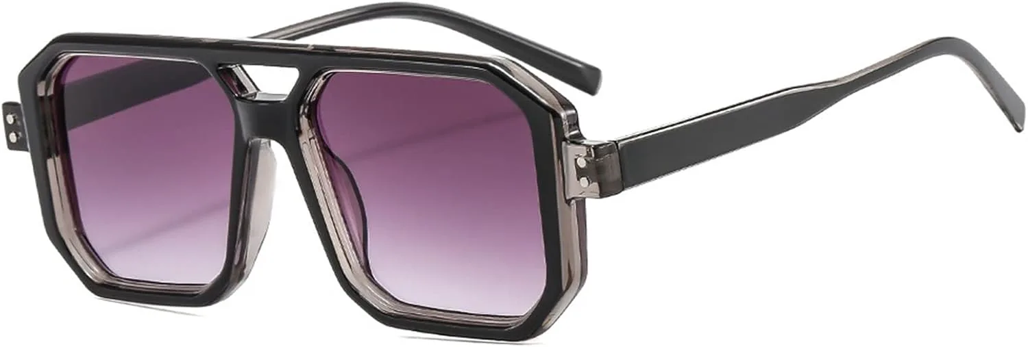 

Мужские солнцезащитные очки квадратной формы с крупной оправой, для активного отдыха на природе, для поездок на работу, для женщин, для отпуска Generic, Gray