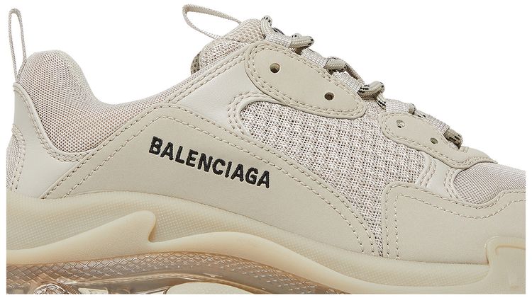 Кроссовки Balenciaga Wmns Triple S Sneaker 'Clear Sole - Beige', коричневый — фото 2