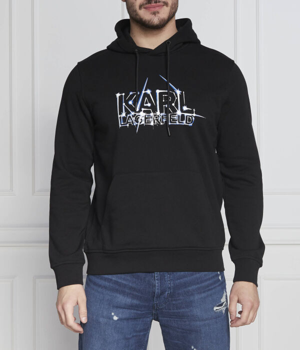 

Свитер Regular fit Karl Lagerfeld, черный