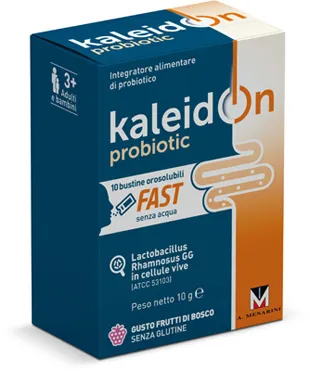 

Пробиотик Kaleidon Fast Berries, 10 пакетиков для перорального применения, пробиотическая добавка