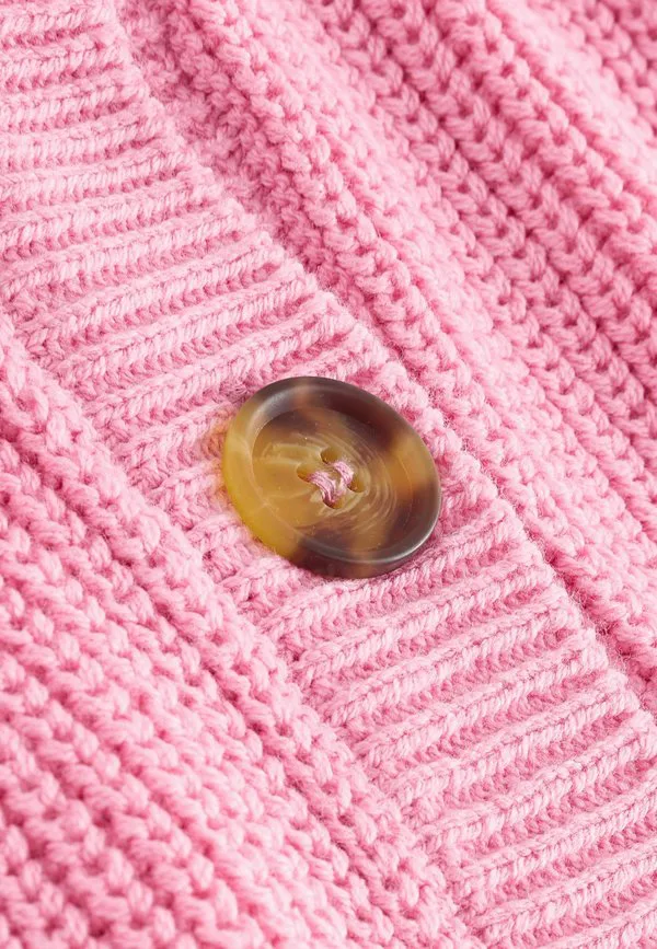 Жилет стандартного кроя с застежкой на пуговицы Next, Pink — фото 3
