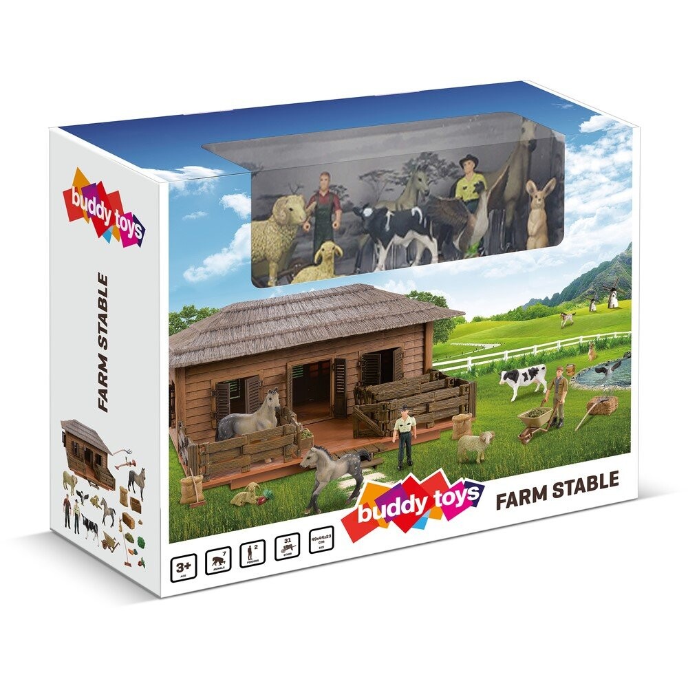 

Конюшня Buddy Toys