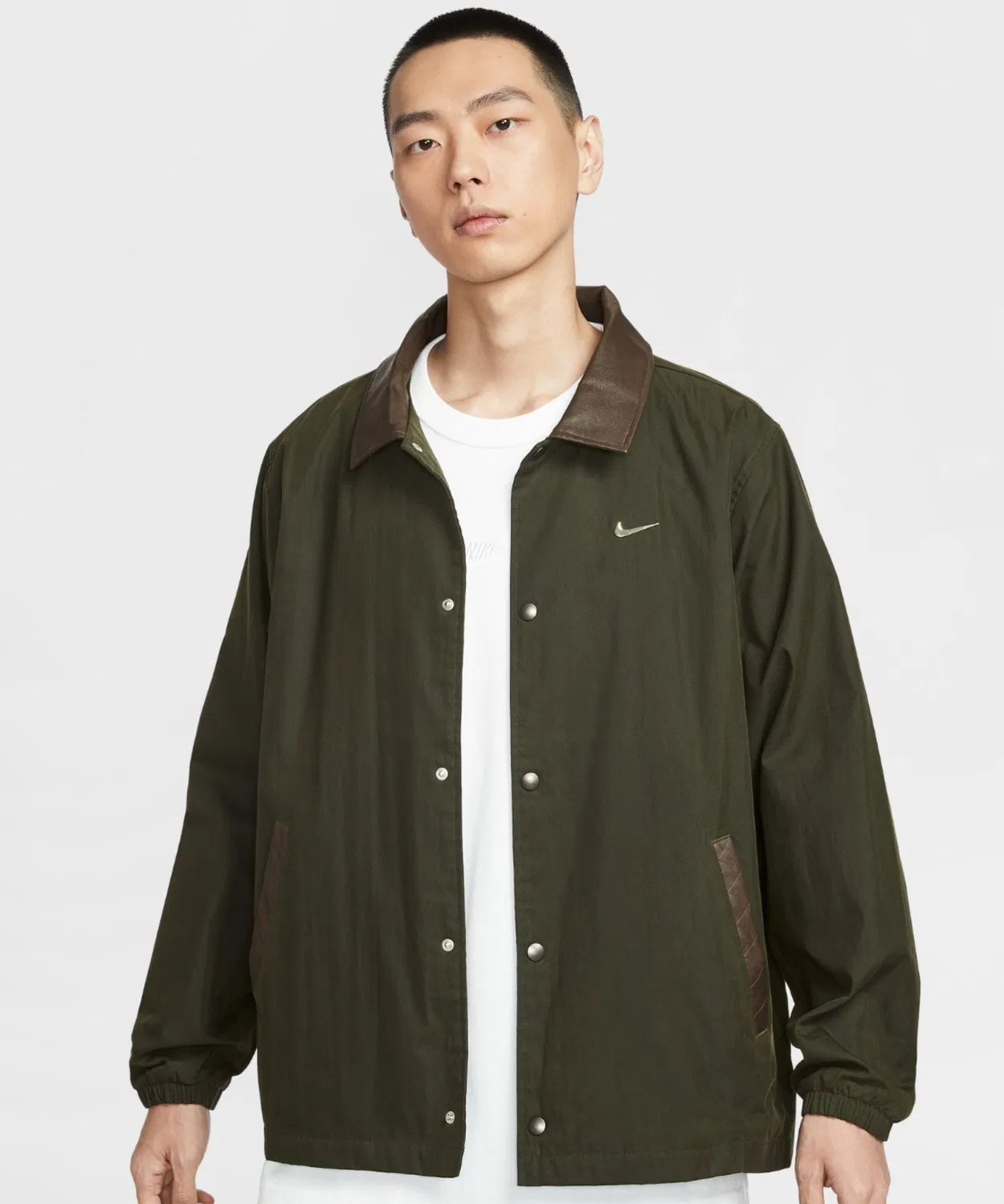 Куртка тренерская Nike SSNL+ Coach, коричневая — фото 2