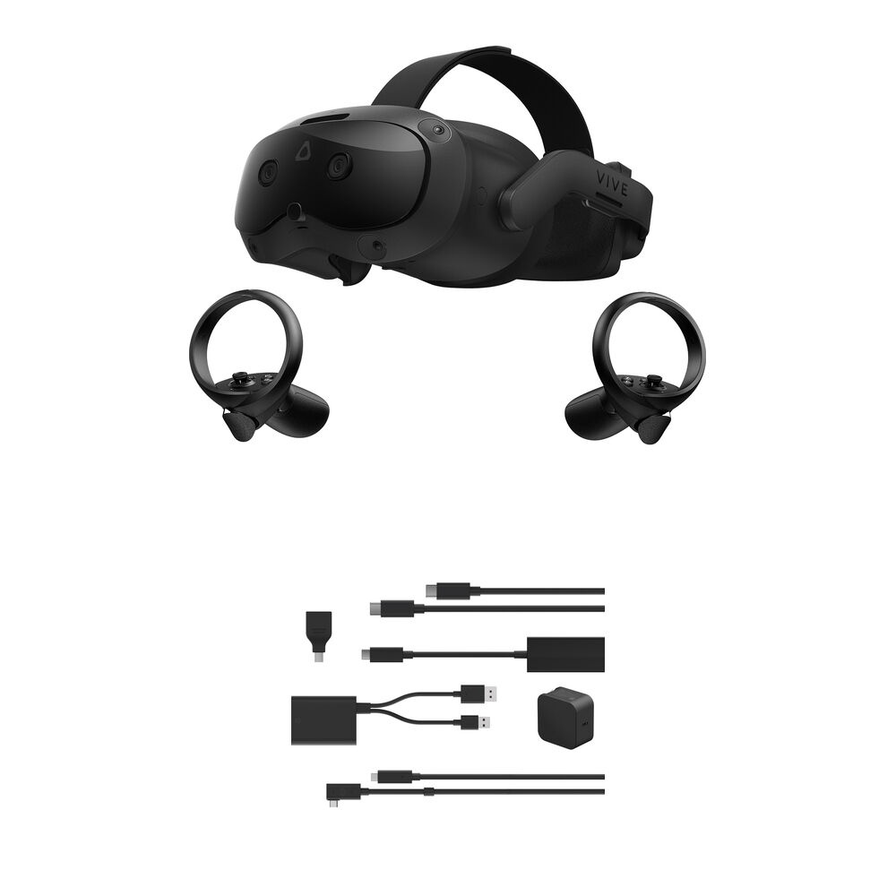 

Гарнитура виртуальной реальности HTC VIVE Focus Vision с проводным комплектом для потоковой передачи (потребительская версия)