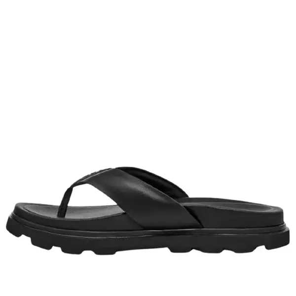 

Тапочки capitola flip sandal 'black' Ugg, черный