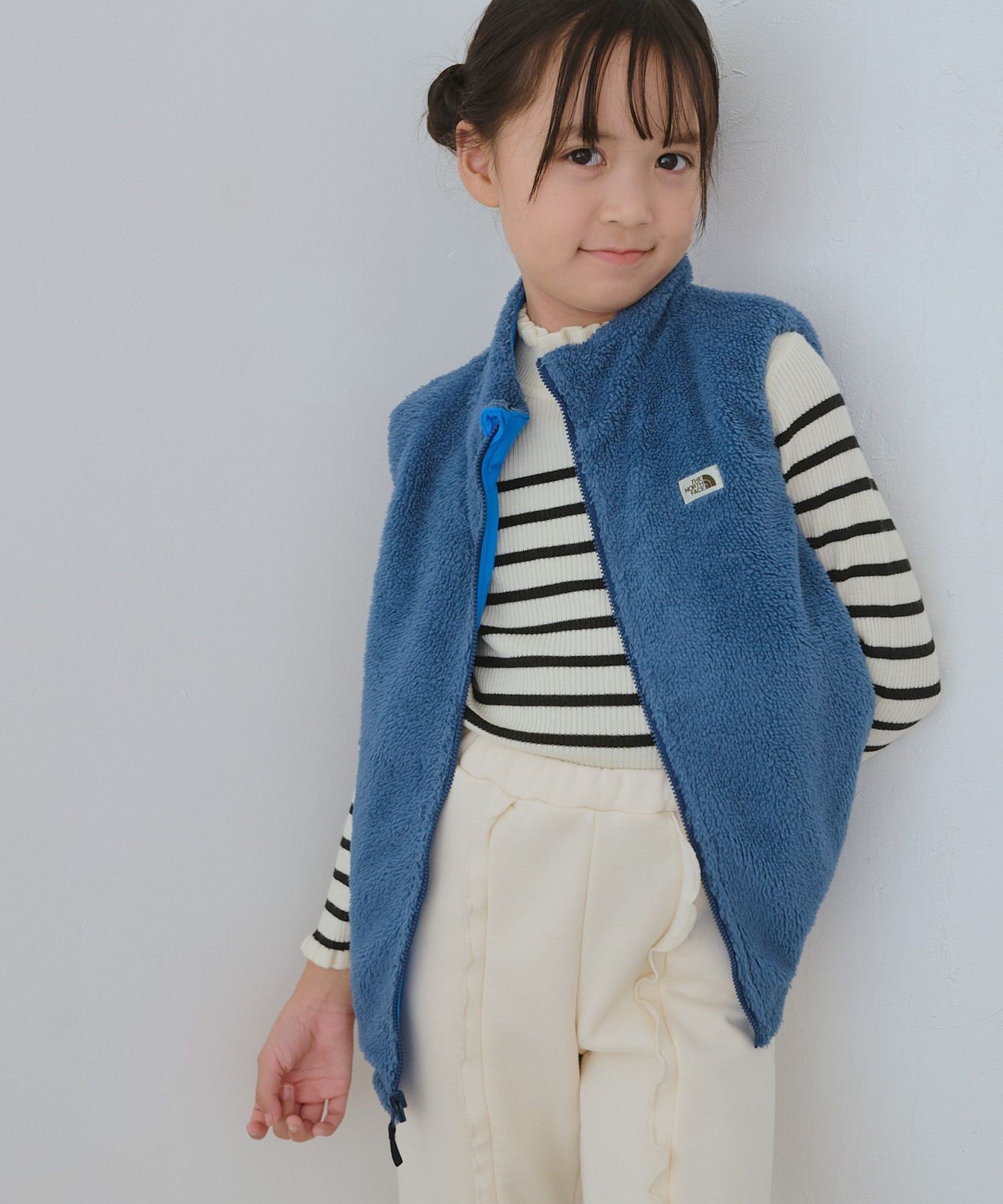 Двусторонний уютный жилет Rope' Picnic Kids, Blue (45)