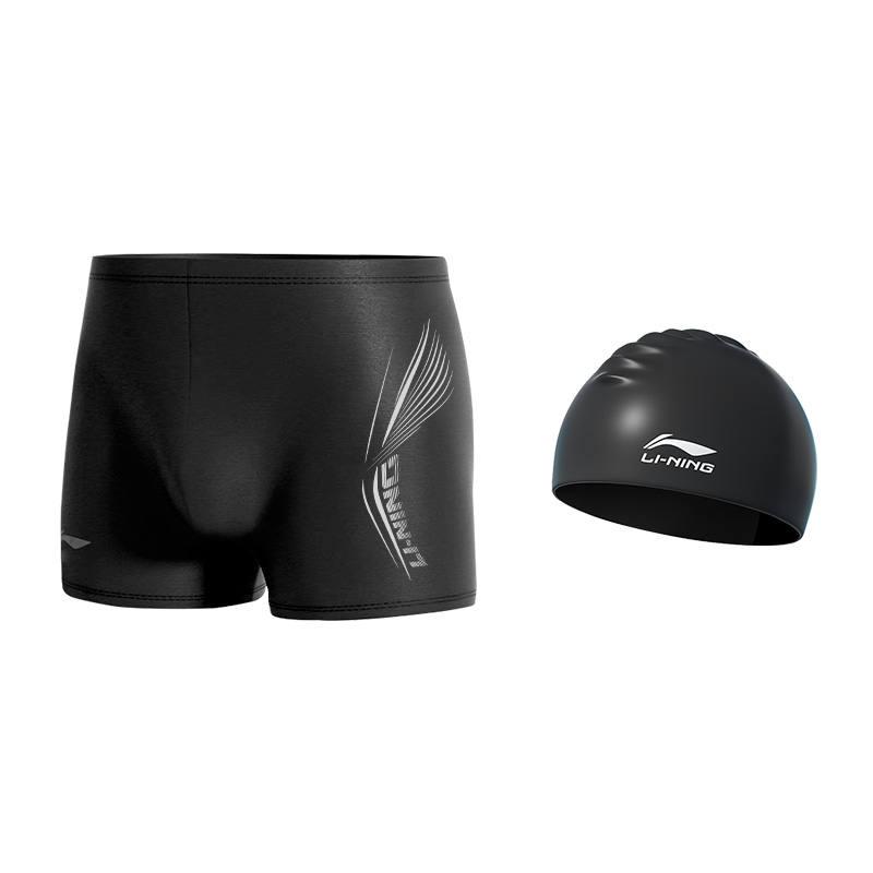 

LINING Комплект снаряжения для плавания polyester для крытого бассейна мужской black