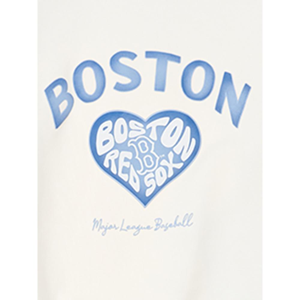 

Свитшот женский кремовый MLB