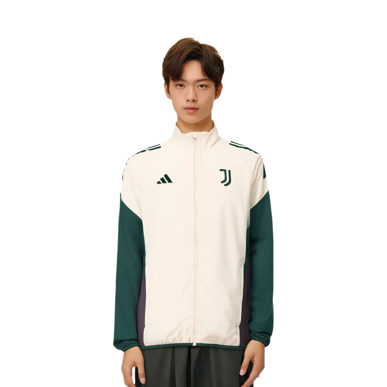 Куртка Adidas Juventus бежевая — фото 3