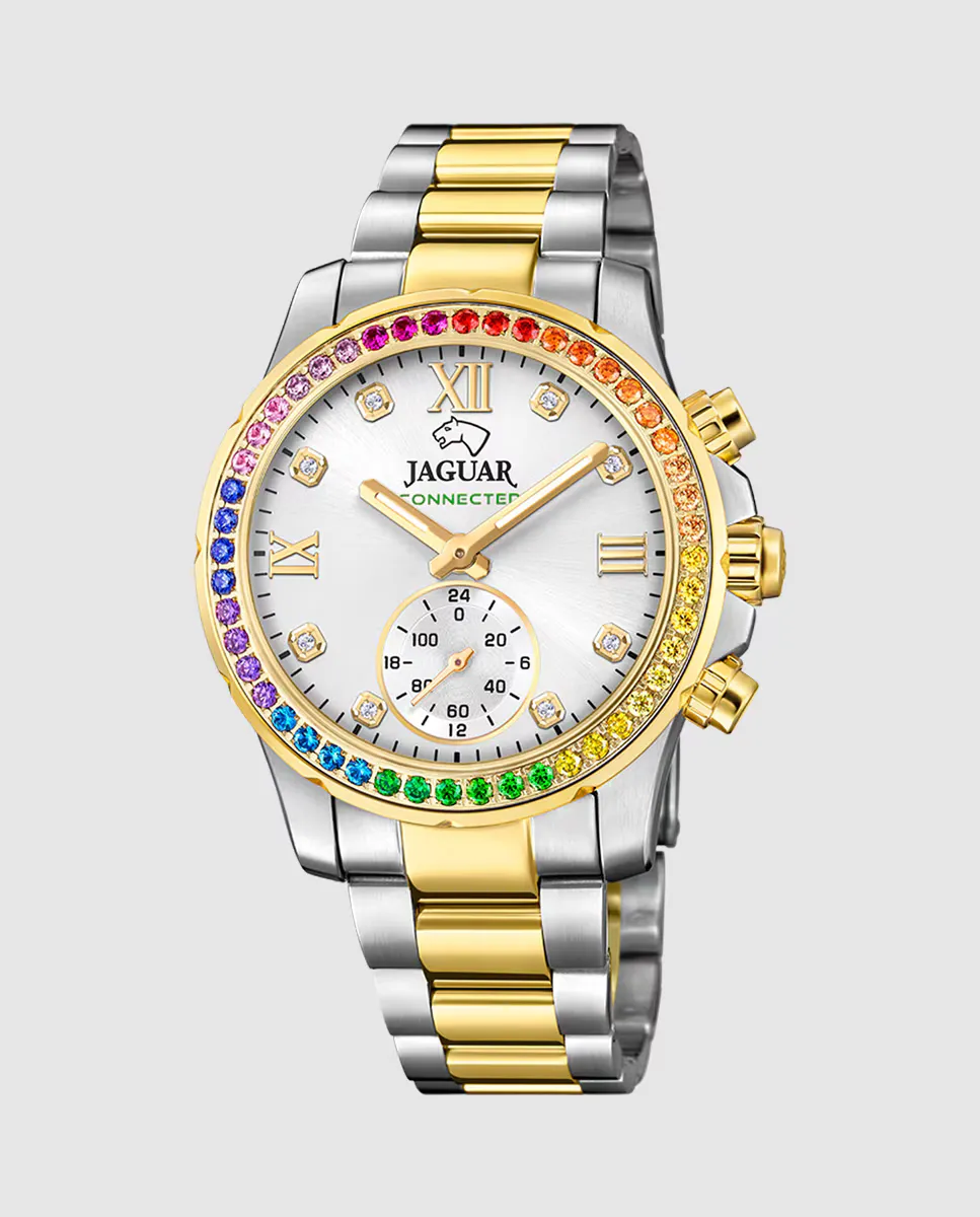 

J982/4 Connected Lady разноцветные женские часы из стали Jaguar