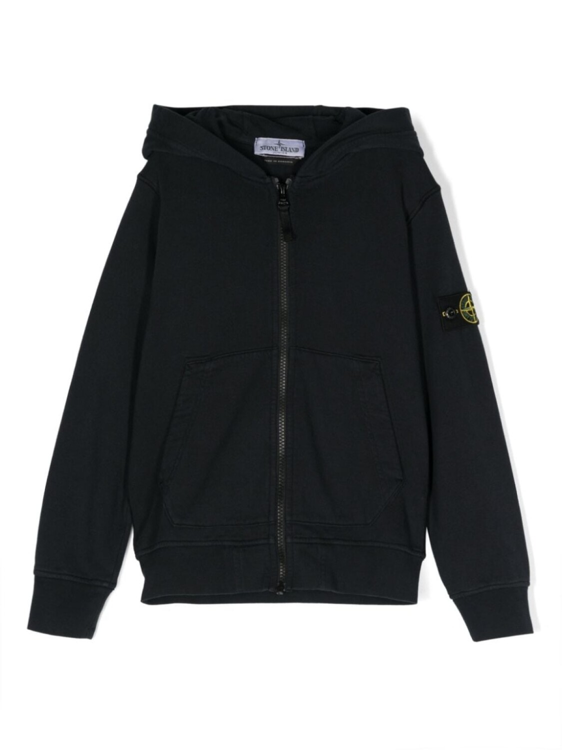 

Худи на молнии Stone Island Junior, синий