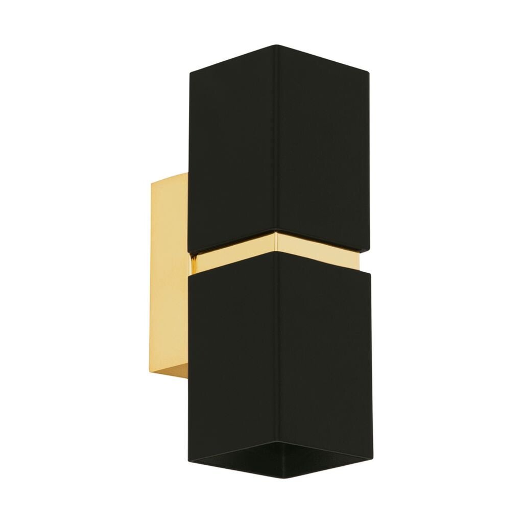 

Eglo 95373 Passa Настенный светильник Square Up & Down Черное золото
