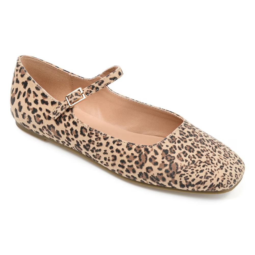 Балетки Кэрри Journee, цвет leopard synthetic