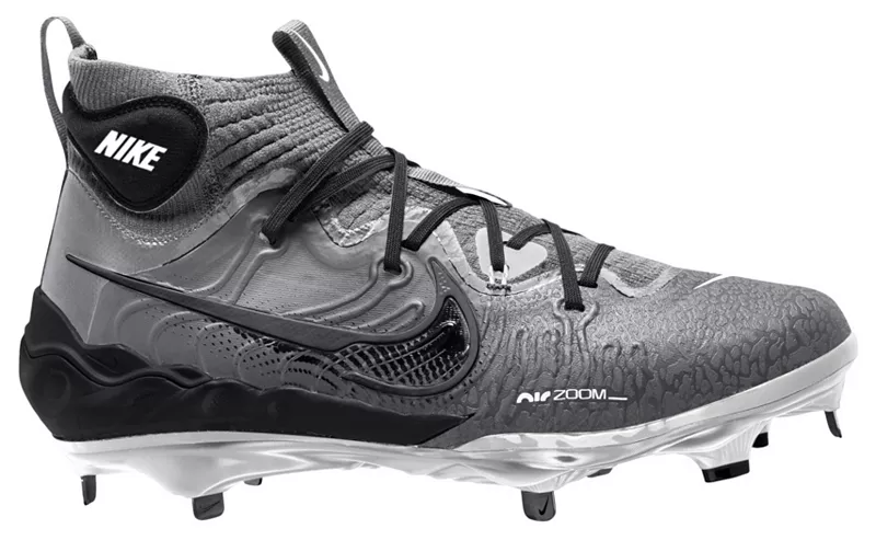 

Мужские металлические бейсбольные бутсы Nike Alpha Huarache NXT, серый/черный