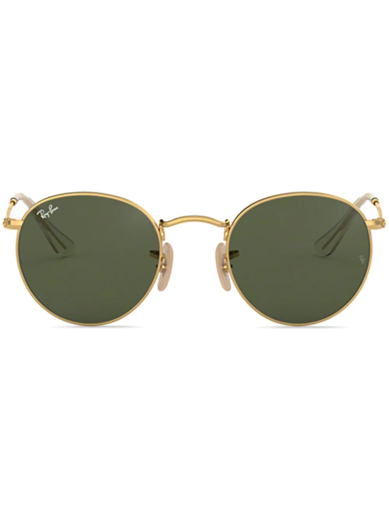 

Ray-Ban солнцезащитные очки в круглой оправе, золотой