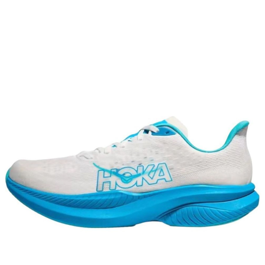 

Кроссовки HOKA ONE ONE Mach 6 'White Skyward Blue', белый