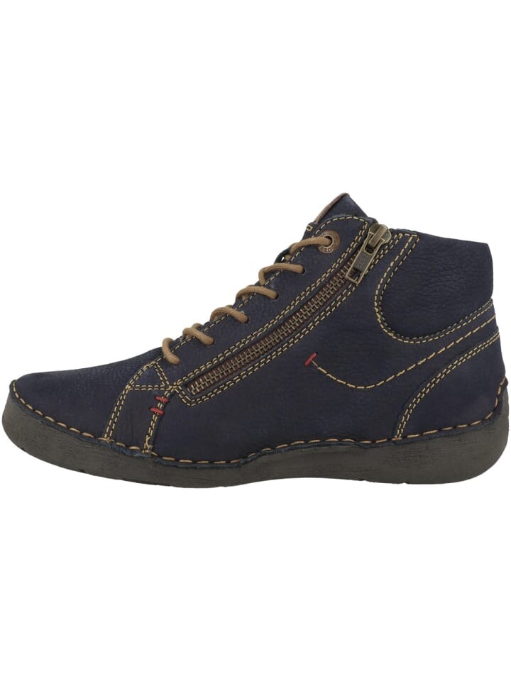 Ботильоны Josef Seibel Schnürschuhe Fergey 67, темно-синий