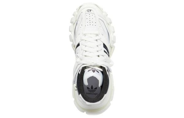 Кроссовки x adidas originals track forum sneakers 'white black' Balenciaga, белый — фото 4