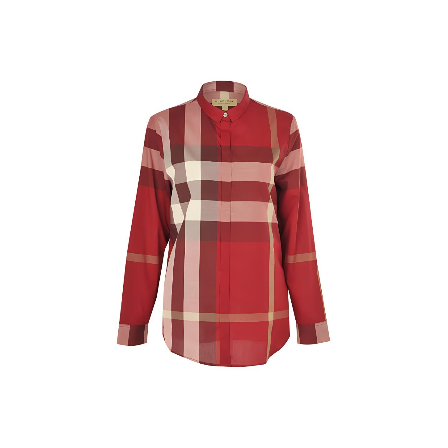 

Burberry Женская красная рубашка