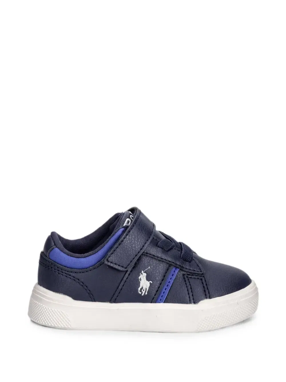 Кроссовки с логотипом на ремешке POLO RALPH LAUREN KIDS, синий — фото 2