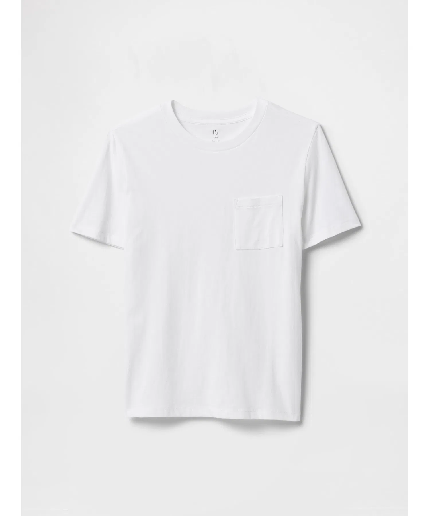 Детская футболка GAP с карманом белая
