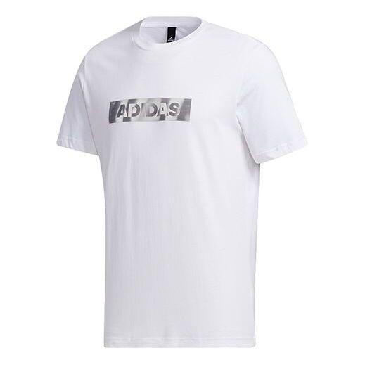 

Футболка mh gfx t lng printing short sleeve white Adidas, белый