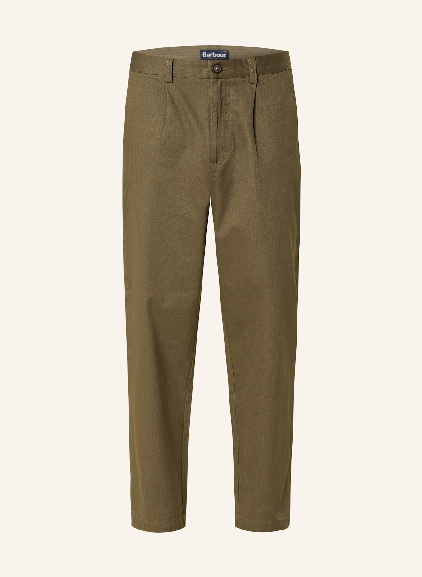 

Костюмные брюки Bayview свободного кроя Barbour, зеленый