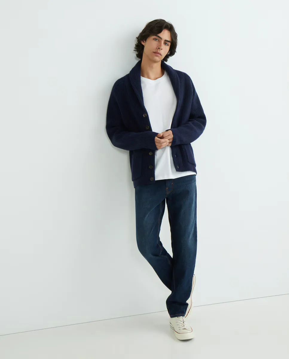 

Мужские зауженные джинсы 502 Levi's, темно-синий