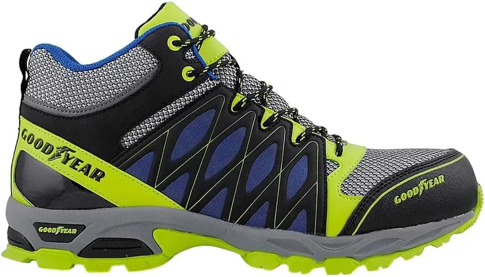 Мужские защитные ботинки Goodyear S1p Sra, желто-синие, размер 43 EU — фото 4