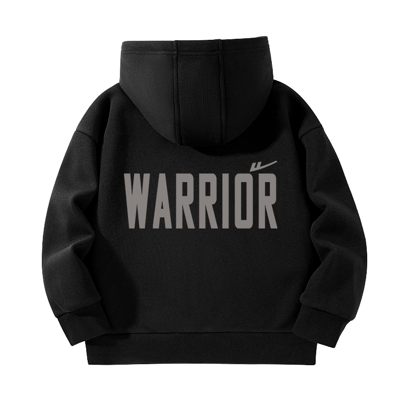 

Толстовка с капюшоном утепленная Unisex WARRIOR, черный/h silicone huili белый k+h long серый english b