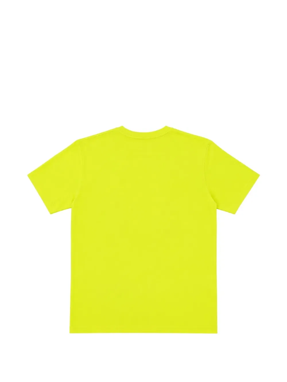 Футболка с нашивкой-логотипом Stone Island Junior, желтый — фото 2