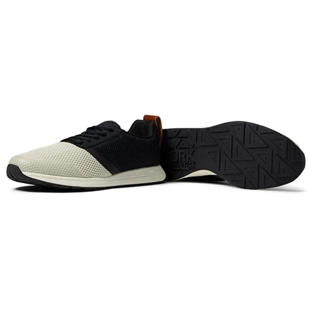 Мужские кроссовки для бега York Athletics Mfg The Henry Sneaker, цвет слоновая кость, черный, ZAP2297