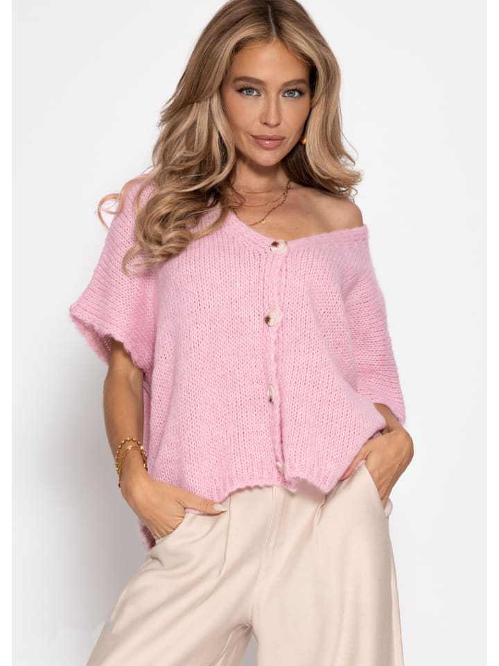 

Кардиган SASSYCLASSY, розовый