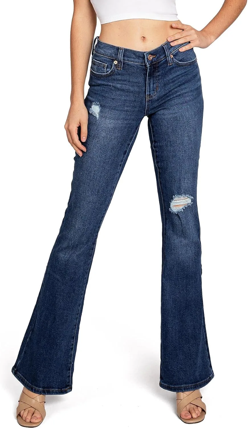 

Celebrity Pink Regeneration женские джинсы low rise flare