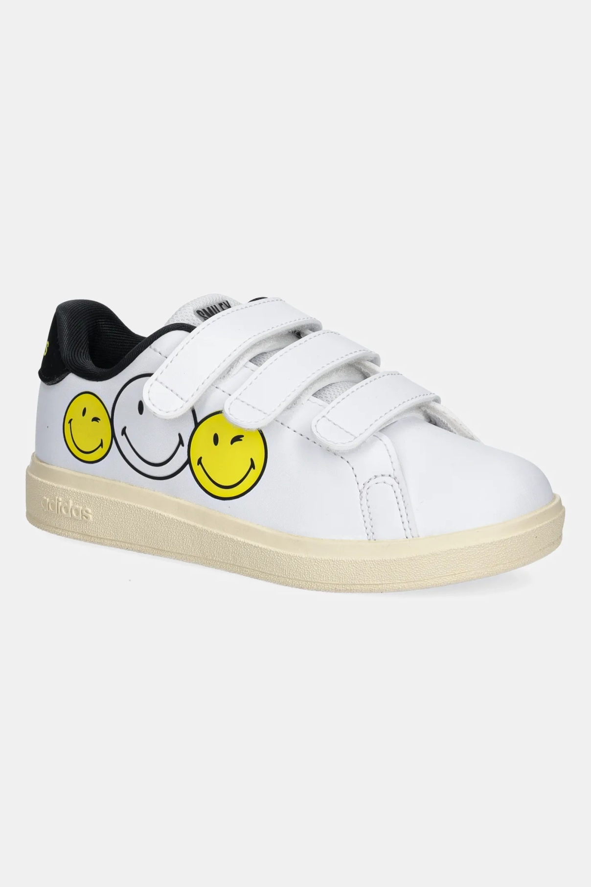 

Детские кроссовки ADVANTAGE SMILEY adidas, белый
