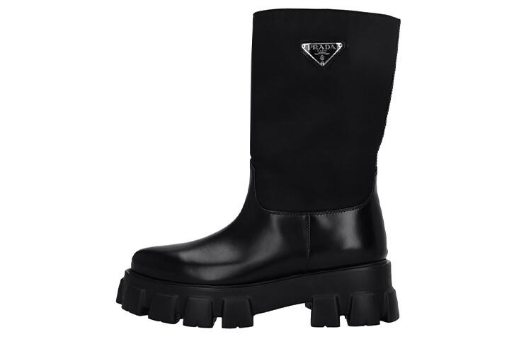 Женские ботинки Prada, черный