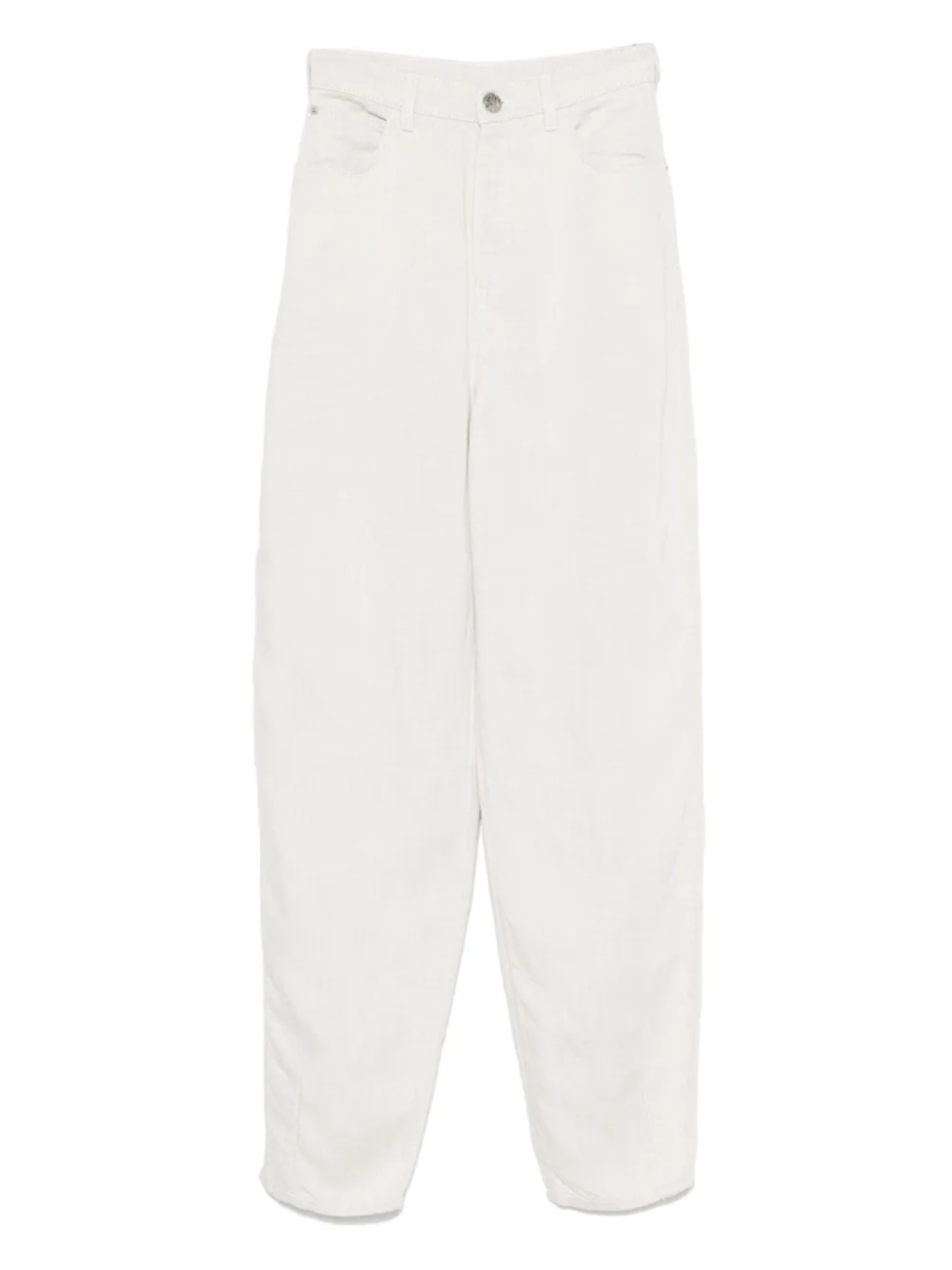 

Брюки Emporio Armani струящиеся, белый