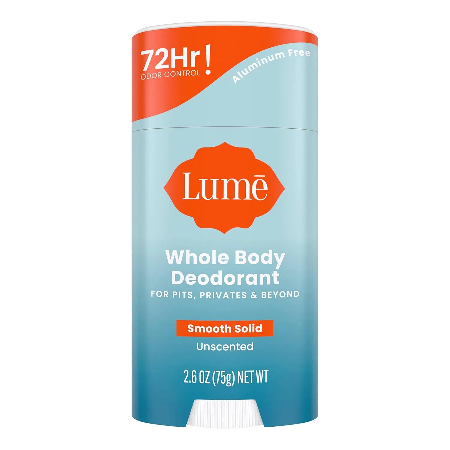 Твердый дезодорант-стик Lume для всего тела без запаха Lume
