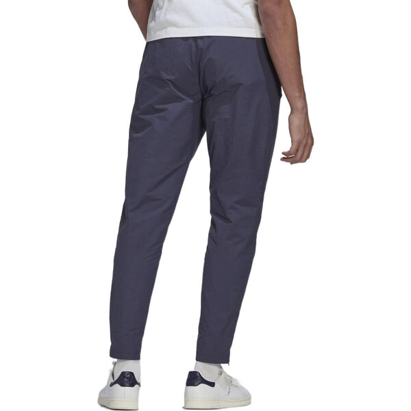 Брюки men's originals solid color smiling face embroidered logo straight casual pants/trousers blue Adidas, мультиколор — фото 3