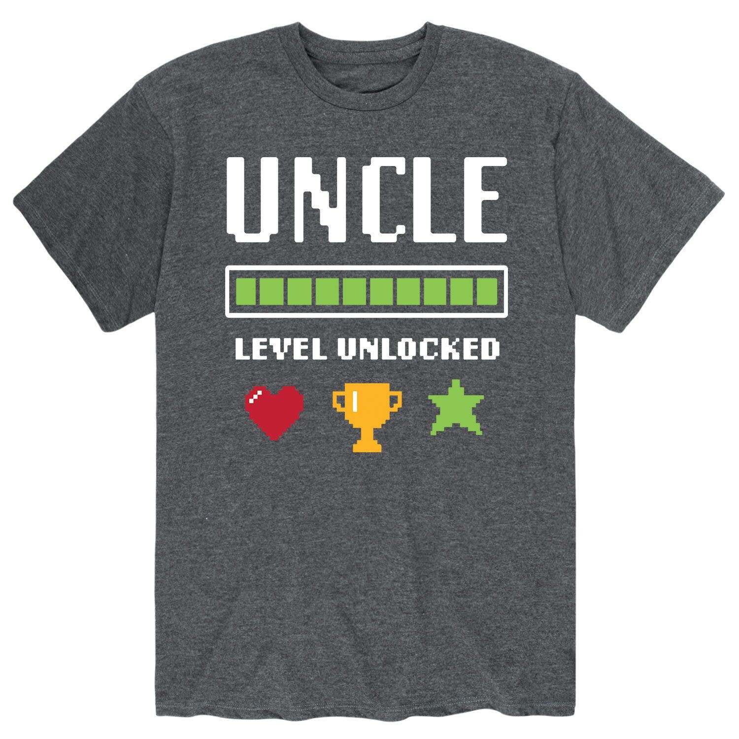 

Мужская футболка Unlock Level Unlocked Licensed Character