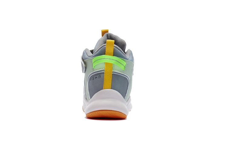 Кроссовки LINING YOUNG Kids Lifestyle Shoes PS High-top Gray — фото 4