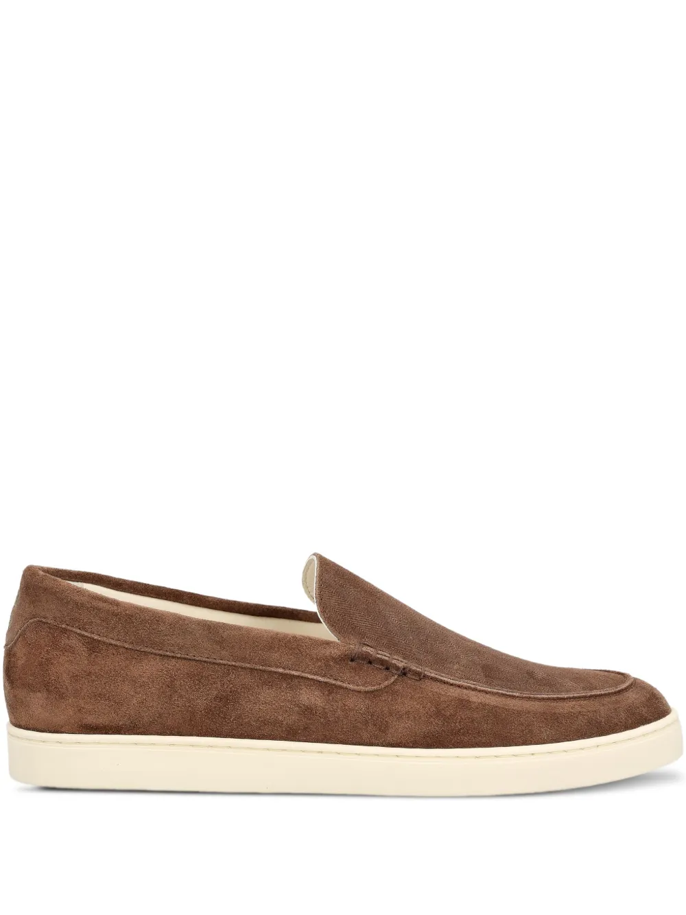 Лоферы с логотипом Brunello Cucinelli, коричневый