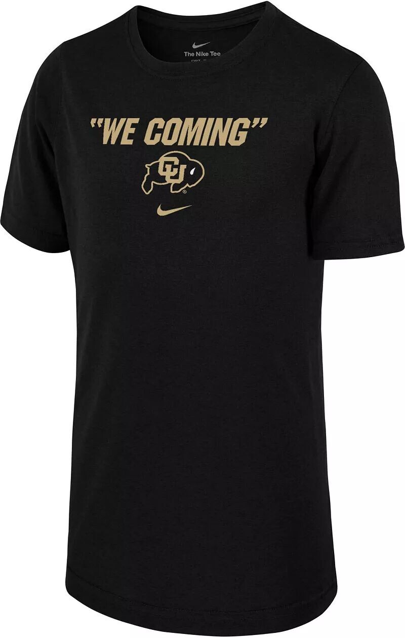 

Черная футболка Nike Youth Colorado Buffaloes We Coming Dri-Fit Legend