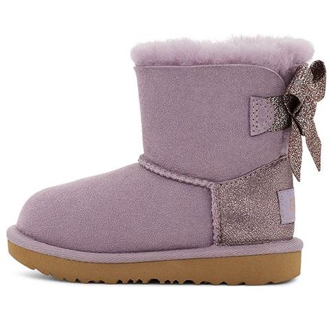 

Зимние ботинки UGG Mini Bailey Bow Glit, фиолетовый