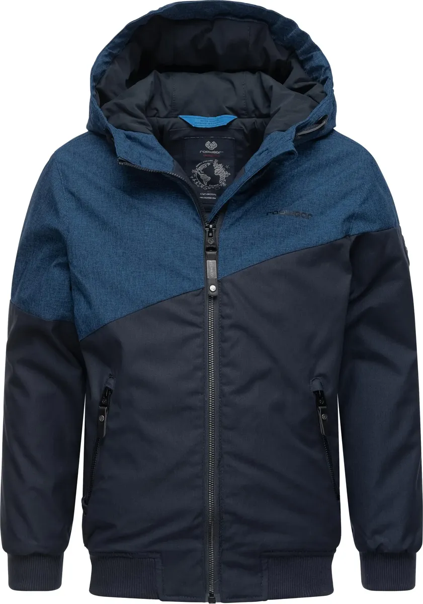 

Зимняя куртка Ragwear "Jowell", с капюшоном, спортивная зимняя куртка для активного отдыха с капюшоном, цвет морской волны