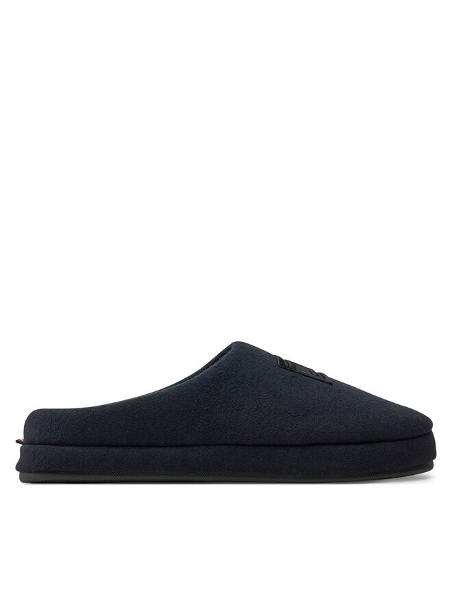 

Домашние тапочки Tommy Hilfiger Flag Warm Felt House Shoe FM0FM05227, темно-синий