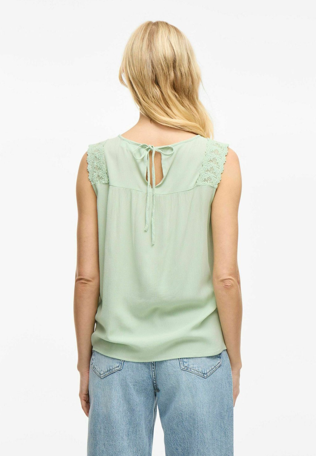 

Топ Blouse VILA, цвет Silt Green