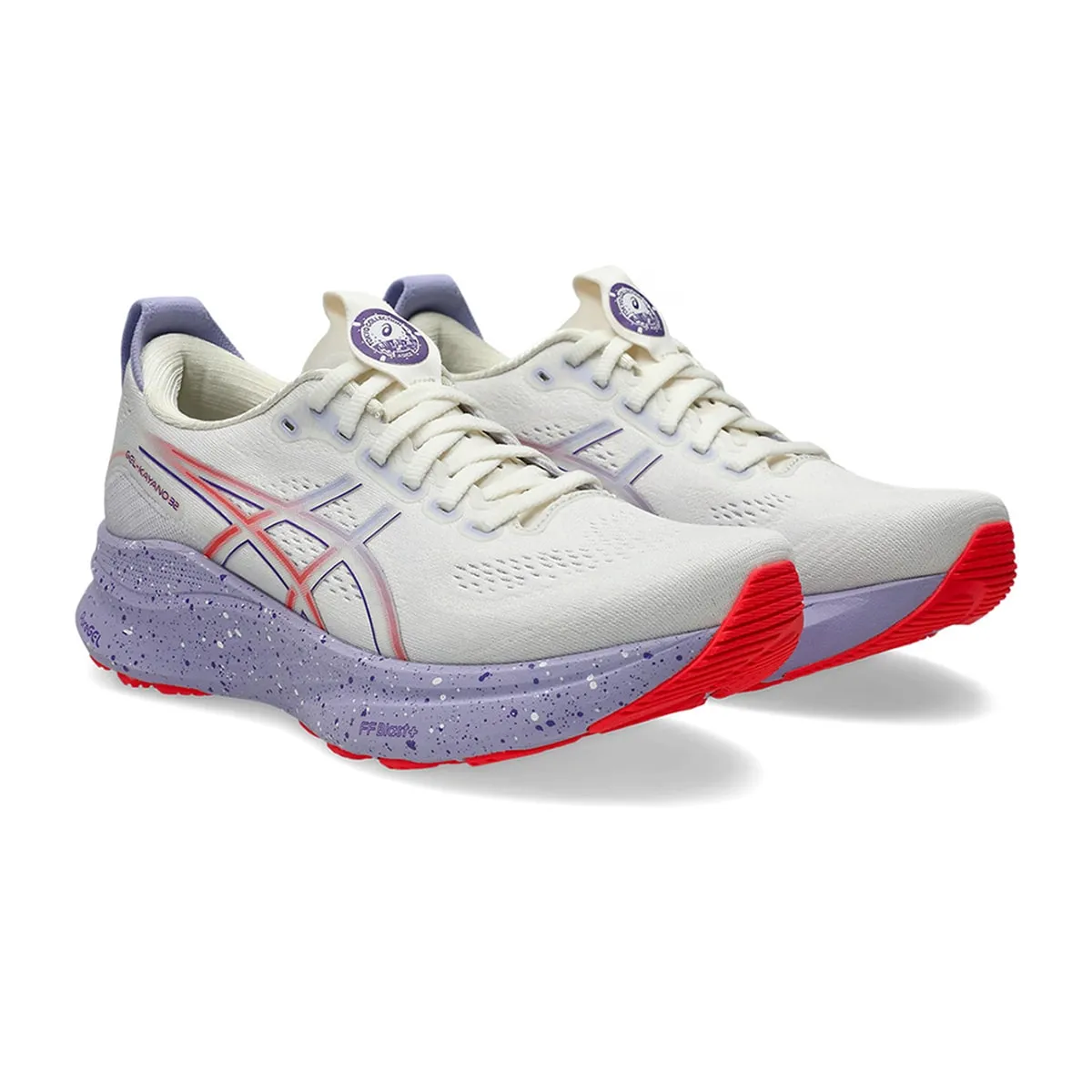 Женские кроссовки для бега Gel-Kayano 32 Tokyo Asics, белый/лиловый — фото 2